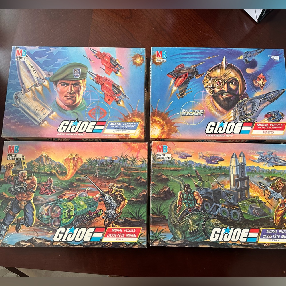 GI Joe Puzzle Set - Multicolor